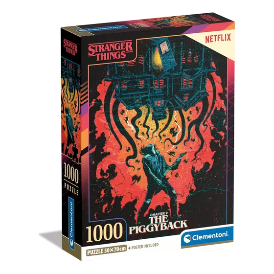 Rompecabezas Puzzles Clementoni 1000 Pzs Stranger Things
