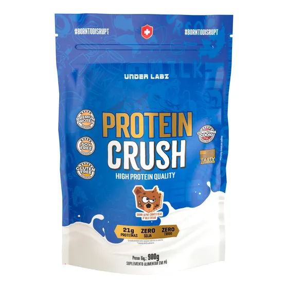 Protein Crush Whey Protein 100% Coenzima Q10 Bcaa Under Labz