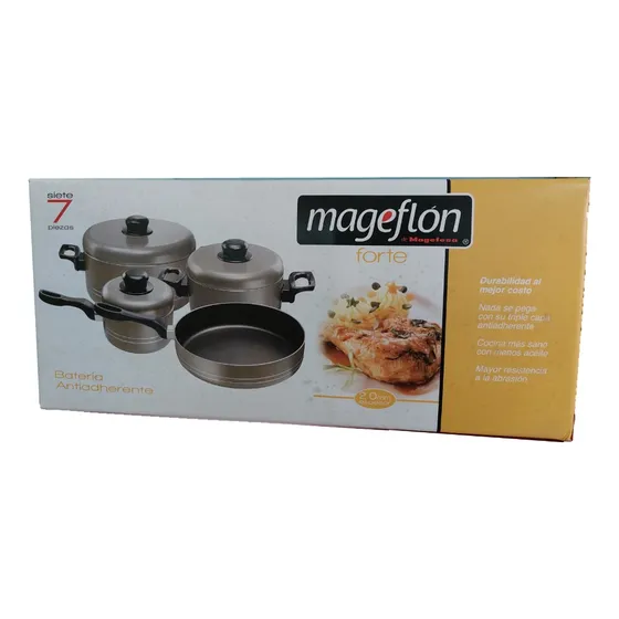 Juego De Ollas Mageflon De Magefesa De 7 Piezas