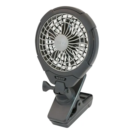 Ventilador Con Clip O2cool Treva, 12,7 Cm, Batería De 2 Velo