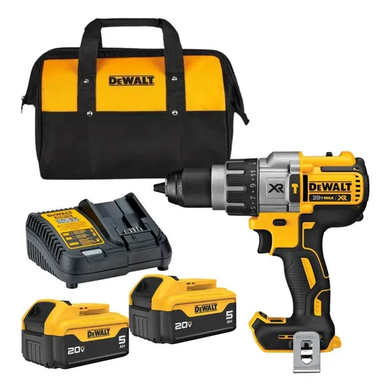 Parafusadeira Dewalt 20v Dcd996 2 Bateria Carregador E Bolsa