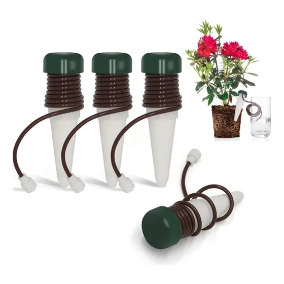 Pack 4 Regadores Automáticos Riego Goteo Plantas Macetero