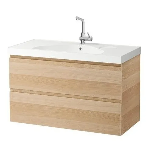 Mueble Para Lavamanos De Madera