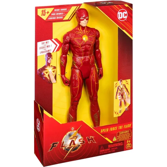 Dc Comics, Figura De Acción  Flash Con Sonido