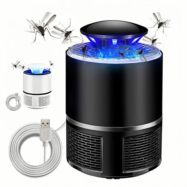 Lámpara Repelente De Moscas Eléctrica Uv Mosquito Killer Usb