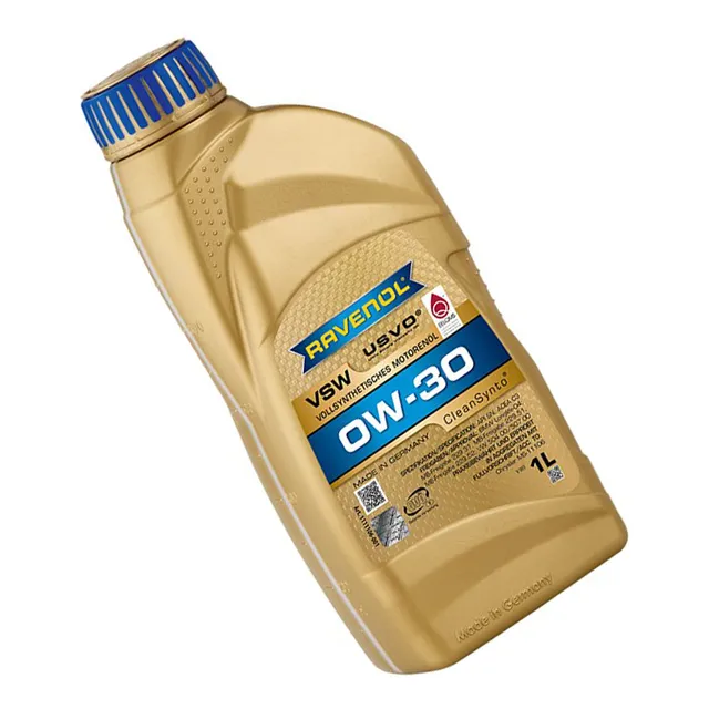 Aceite Aleman Ravenol 0w30 1l. Sintetico Vsw Sn/c3