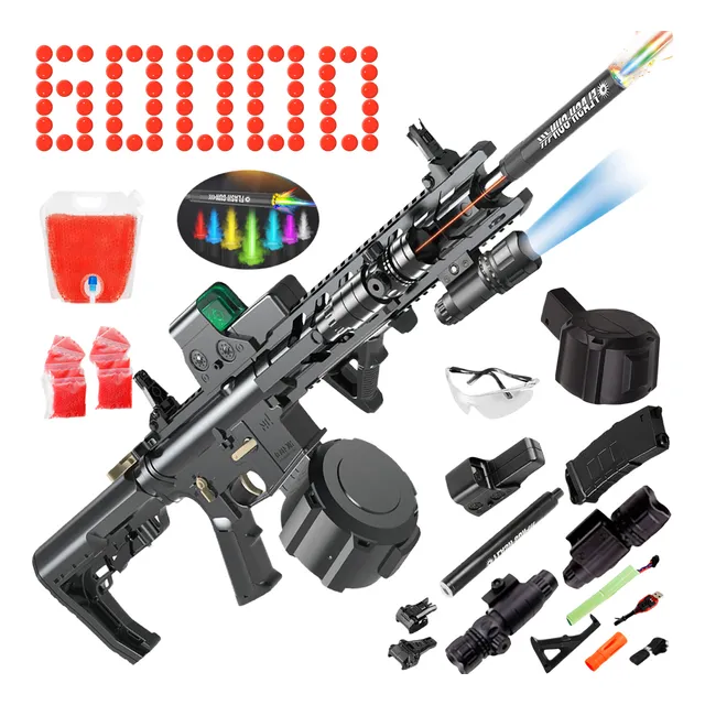 Pistola Hidrogel M416 Rifle Juguete Realista Arma Gel Láser