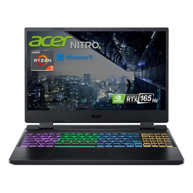 Laptop Acer Nitro 5 Amd Ryzen 7 16 Gb Ram Ssd 1 Tb