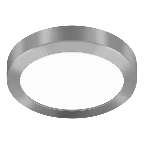 Panel Plafon Circular Plateado Macroled 24w Frio 6000K Color Blanco frío