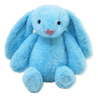 Conejo De Peluche Azul Suave Animales Juguete De 39cm Alto Conejo De Peluche Azul Suave Animales Juguete De 39cm Alto