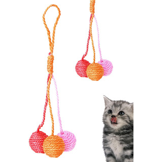 Rascador Para Gatos Con Bola De Sisal Bola De Sisal Para Ras Rascador Para Gatos Con Bola De Sisal Bola De Sisal Para Ras
