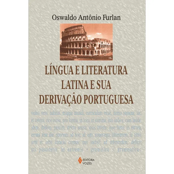 Livro Língua E Literatura Latina E Sua Derivação Portugue...