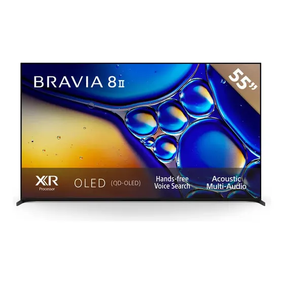 Tv Sony Bravia 8 Ii Oled 4k, Dolby Vision & Atmos K-55xr80m2