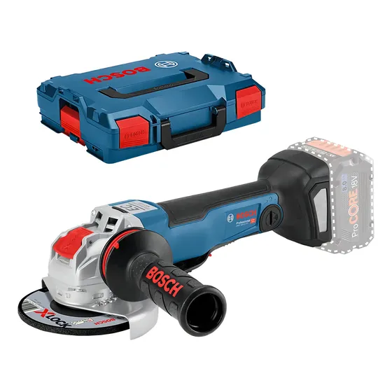 Miniesmeril angular GWX 18V-10 PC inalámbrico Azul Bosch 18V