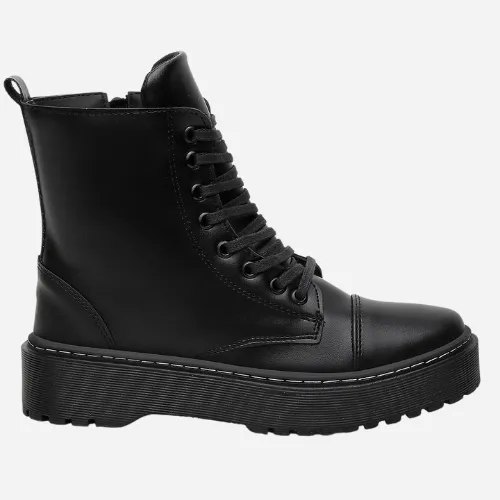  Bota Plataforma Blogueira Coturno Botinha Original Form's 