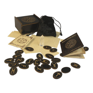 Juego De Runas De Madera Para Principiantes Wicca 25 Piezas Juego De Runas De Madera Para Principiantes Wicca 25 Piezas