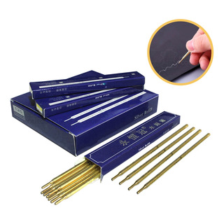 120 Caneta P/ Riscar Couro Tecido Prata Apagável Revendedor 120 Caneta P/ Riscar Couro Tecido Prata Apagável Revendedor
