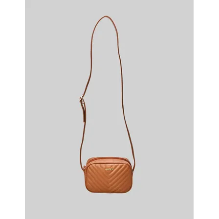 Anacapri Tiracolo C500120098 Marrom Lisa Níquel Liso