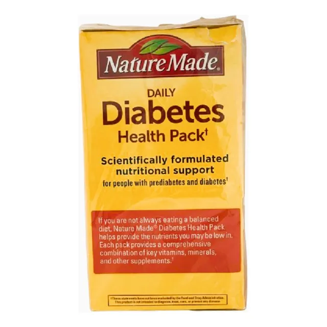 Diabetes  Health Pack  60 Sobres - Nature Made