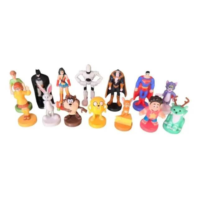 Colección De 14 Figuras Color De Multiversus Vuala Sorpresa
