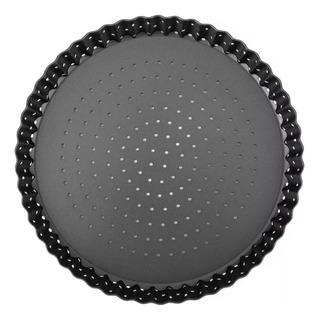 Molde Redondo Desmontable Y Perforado Multiusos Pizza Postre Molde Redondo Desmontable Y Perforado Multiusos Pizza Postre