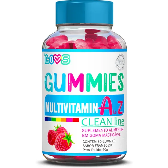 Multivitamínico De A A Zinco - Gummy Com Fórmula Avançada E Completa 100% Natural E Produzida Com Pectina E Tapioca