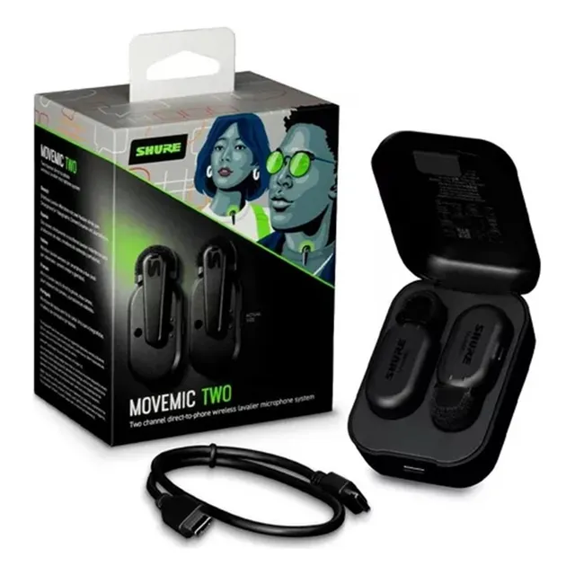 Shure Movemic, Micrófonos Inalámbricos Bluetooth, Mv-two 