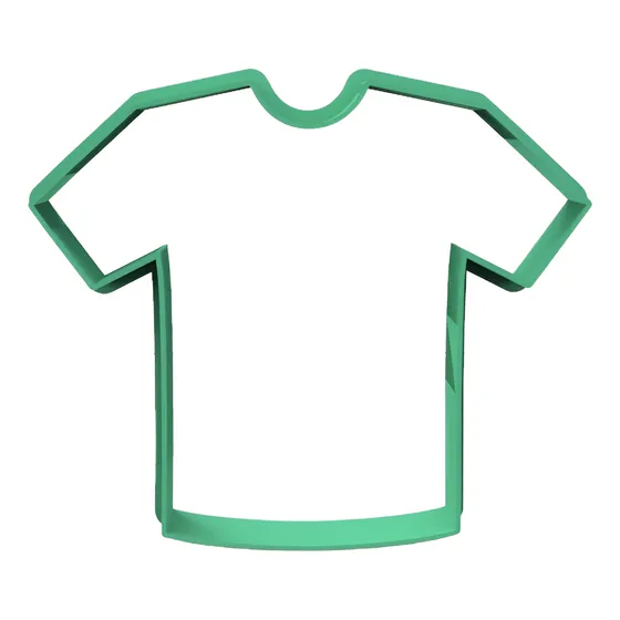 Molde Cortante De Galletitas Camiseta