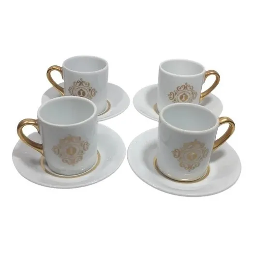 Tazas Hotel Inter Continental Fina Porcelana Bavaria