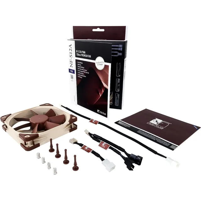 Ventilador Noctua Nf-s12a Pwm Premium Alto Rendimiento
