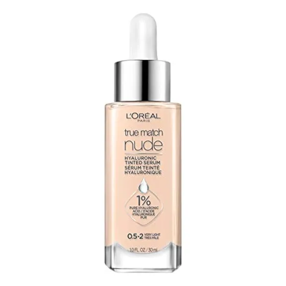 Base de maquillaje en sérum L'Oréal Paris True Match Nude True Match Tinted Serum tono very light 0.5-2 - 30mL 30g