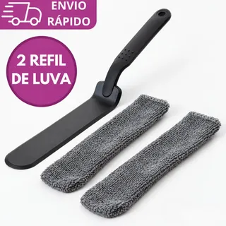 Akora Kit Limpeza De Vãos Limpa Box E Blindex Janelas E Frestas Cinza