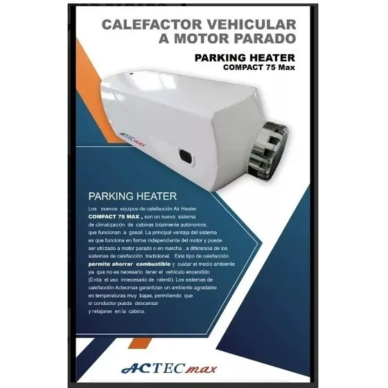 Calefactor Motorhome / Camion A Combustible 12 Volt