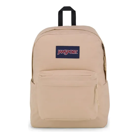 Mochila Superbreak Plus Jansport Colores Aventureros Color Beige