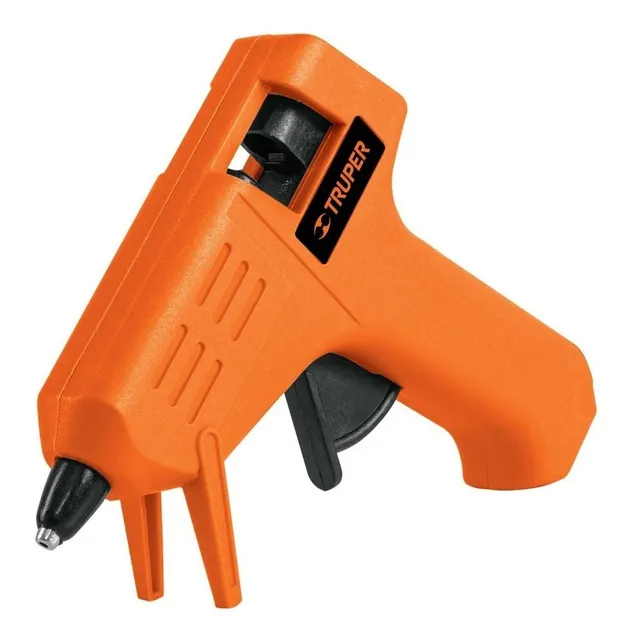 Pistola Eléctrica P/silicón De 5/16'' 127v Truper PIPE-5/16 Color Naranja