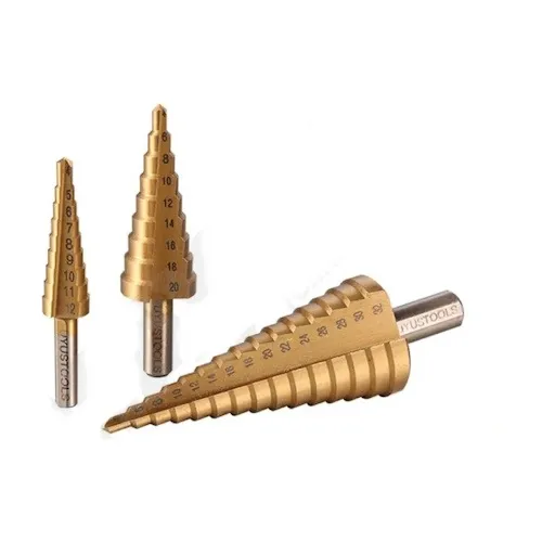 Mechas Conicas D/acero Hss P/hierro 3pzas Uyustools
