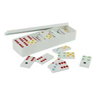 Jogo De DominĂł Branco PlĂĄstico Simples (tampa Fechada) Jogo De DominĂł Branco PlĂĄstico Simples (tampa Fechada)