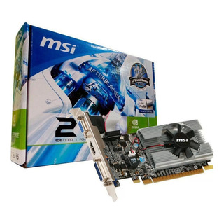 Placa De Video Msi Geforce Gt 210 1gb Ddr3 64vga/dvi/hdmi Placa De Video Msi Geforce Gt 210 1gb Ddr3 64vga/dvi/hdmi