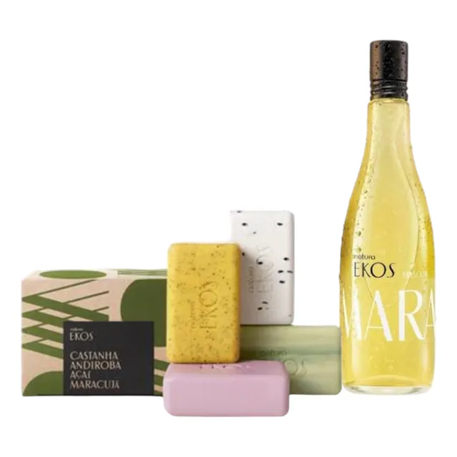 Kit Maracuya Frescor 150ml + Jabón Cremoso Y Exfoliante