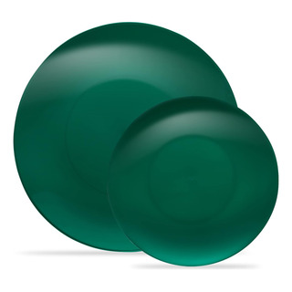 Platos De Papel Plástico Plasticpro Verde Platos De Papel Plástico Plasticpro Verde