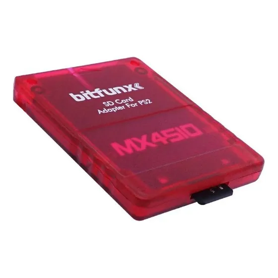 Memory Card Mx4sio Bitfunx Adaptador Microsd Para Ps2 Opl