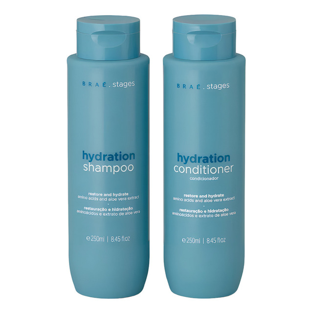 Kit Hidratação Braé Stages Shampoo + Condicionador Hydration Kit Hidratação Braé Stages Shampoo + Condicionador Hydration