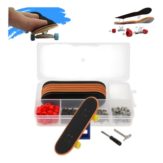 Conjunto 5 Skate De Dedo Fingerboard Com Estojo Montagem Conjunto 5 Skate De Dedo Fingerboard Com Estojo Montagem