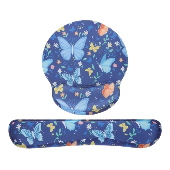 Dikaca 1 Juego Antideslizante Casa Portatil Mousepad Pad