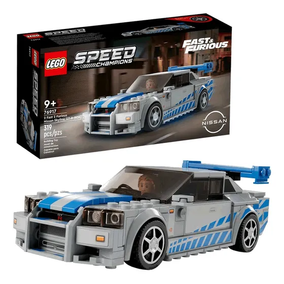 Lego Velozes E Furiosos Nissan Skyline Gt-r Brian 76917