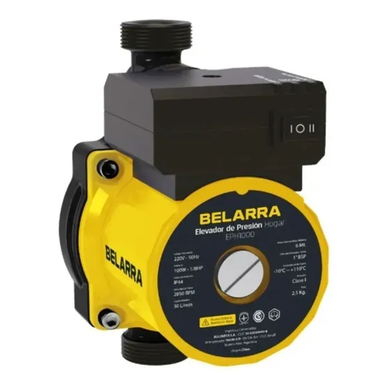 Bomba Presurizadora Elevadora De Presion Automatica 2 Baños