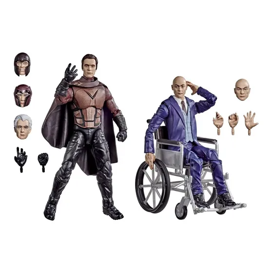 Magneto Professor X X-men Marvel Legends Hasbro