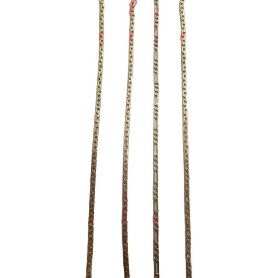 Pulseras Oro 18k Paris, Figaro, 3 Y 1.. 2 Gramos