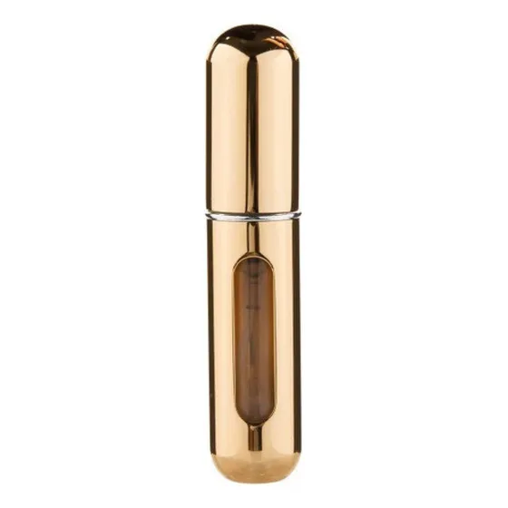Soporte portátil de bolsillo para mini botella de aerosol recargable para perfume
