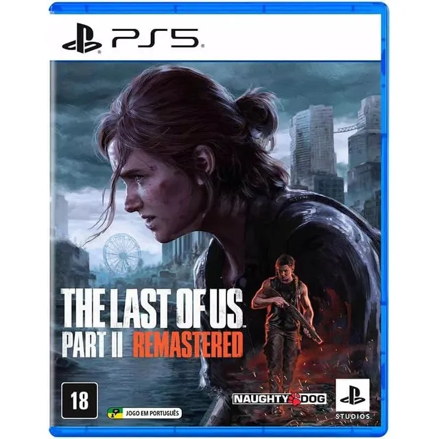 The Last Of Us 2 Remastered Ps5 Physical Media Portuguese Br
